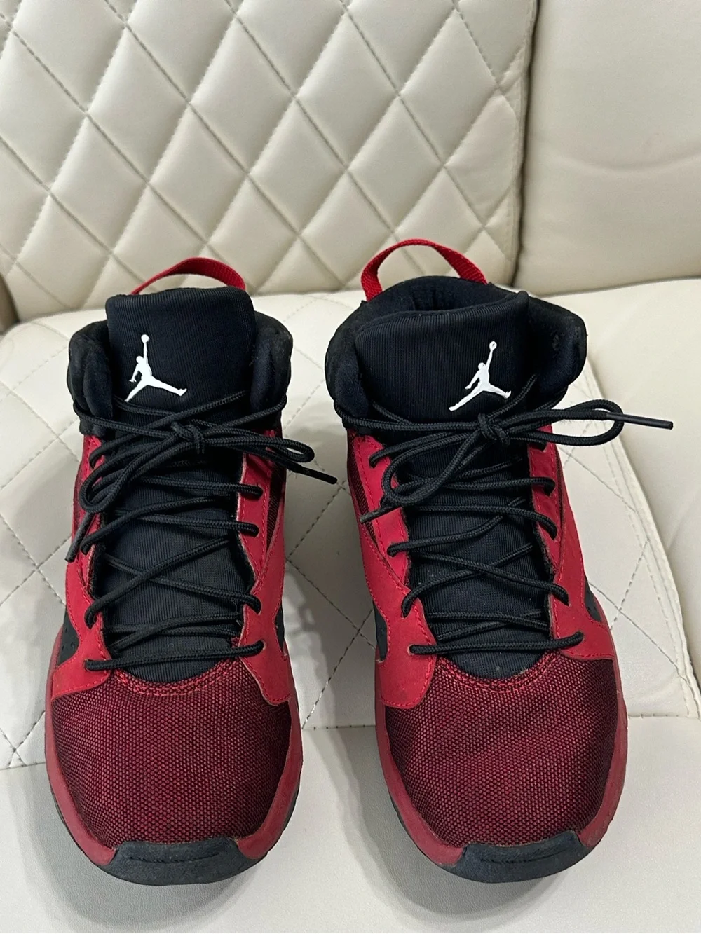 Nike Air Jordan Lift Off sneakers youth kids size 2 red black